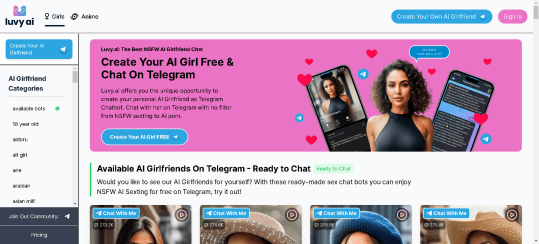 AI Girlfriend Chatbot