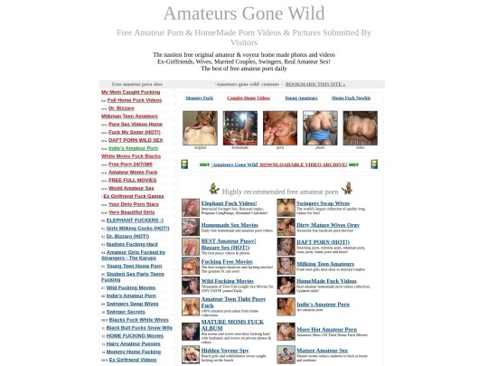 Wild Amateurs Fuck